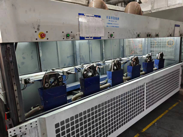 Faucet Outlet Elbow Kitchen Stainless steel Tube Sanding Machine 